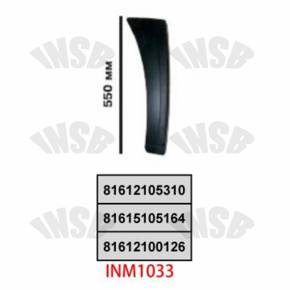 FRONT PILLAR STRIP HIGH ROOF FOR MAN F2000 TRUCK SPARE PARTS INM1033