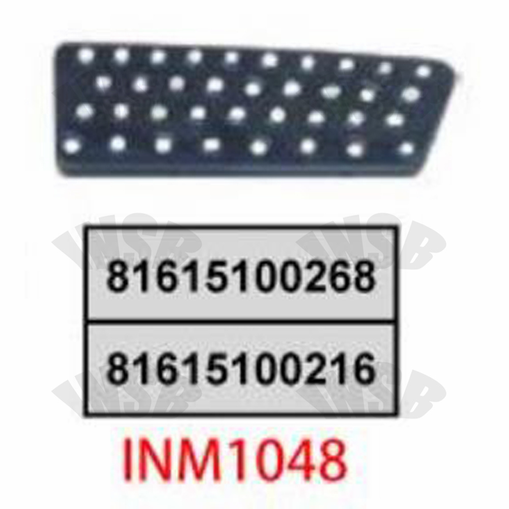 STEP (UPPER) FOR MAN F2000 TRUCK SPARE PARTS INM1048