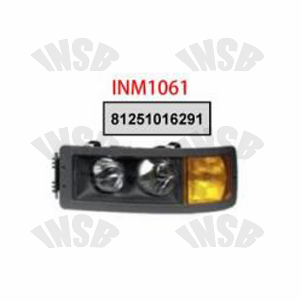 HEAD LAMP FOR MAN F2000 TRUCK SPARE PARTS INM1061