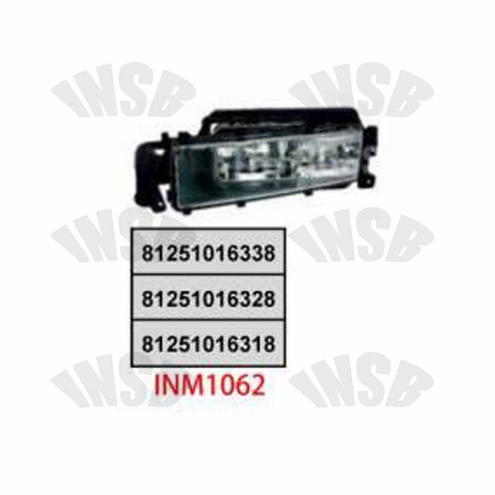 FOG LAMP FOR MAN F2000 TRUCK SPARE PARTS INM1062