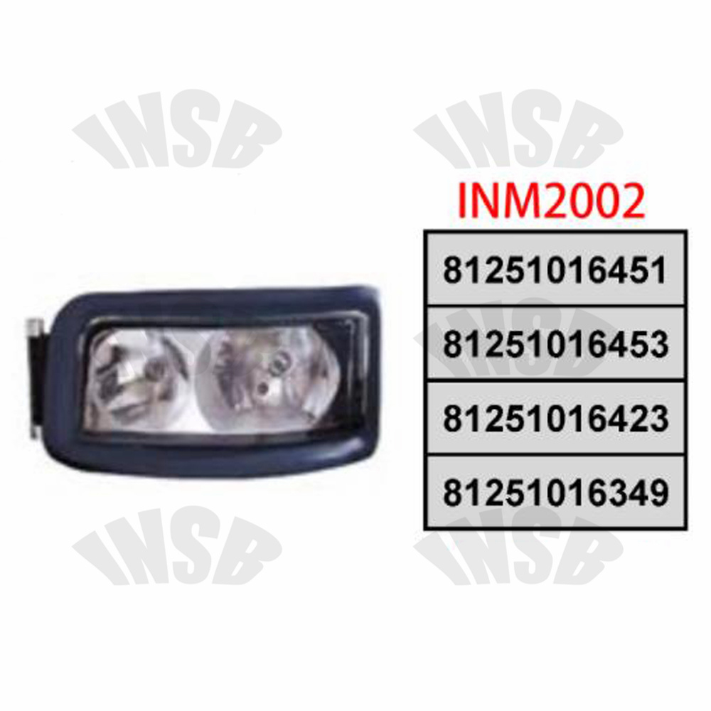 HEAD LAMP FOR MAN TGL TRUCK SPARE PARTS INM2002