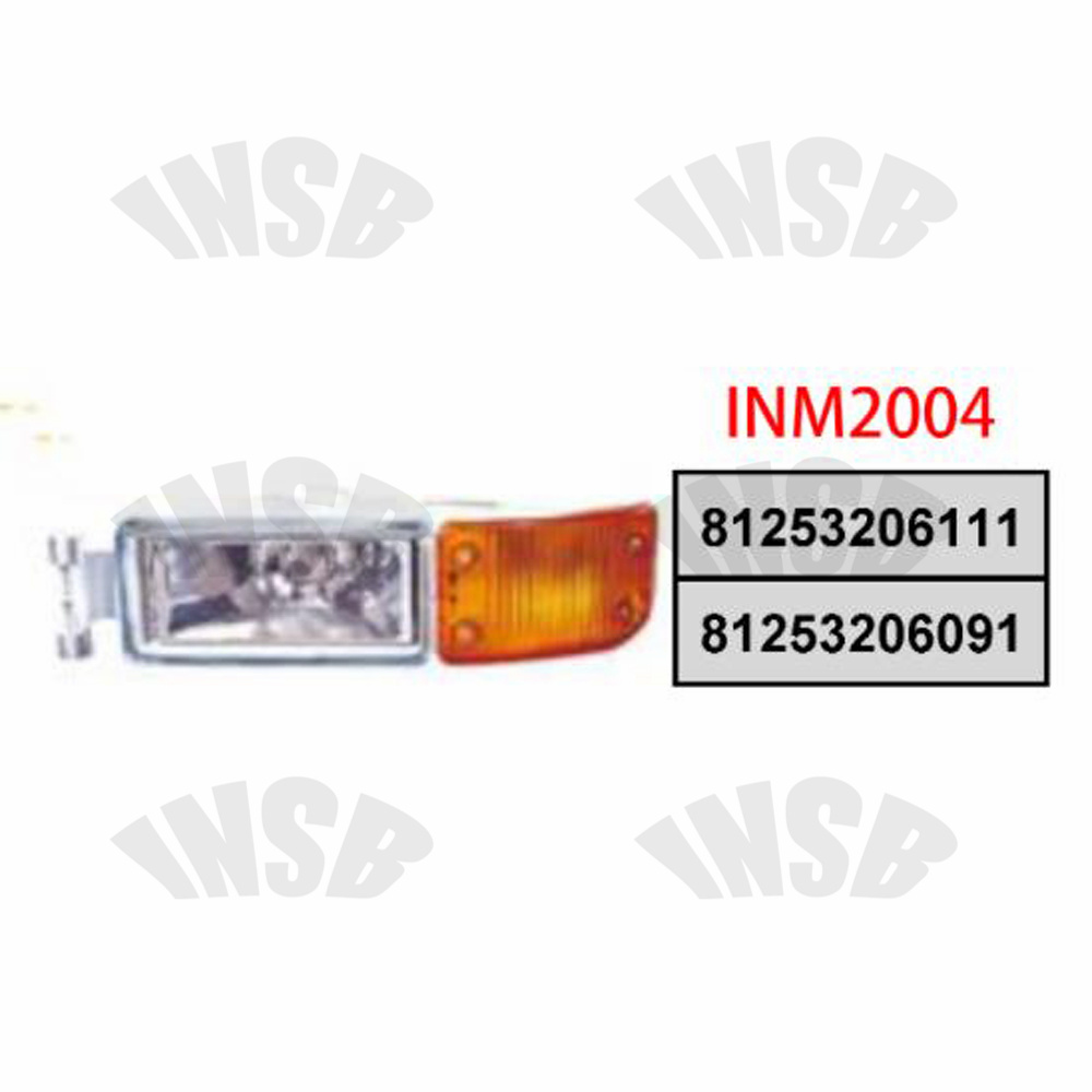 FOG LAMP FOR MAN TGL TRUCK SPARE PARTS INM2004