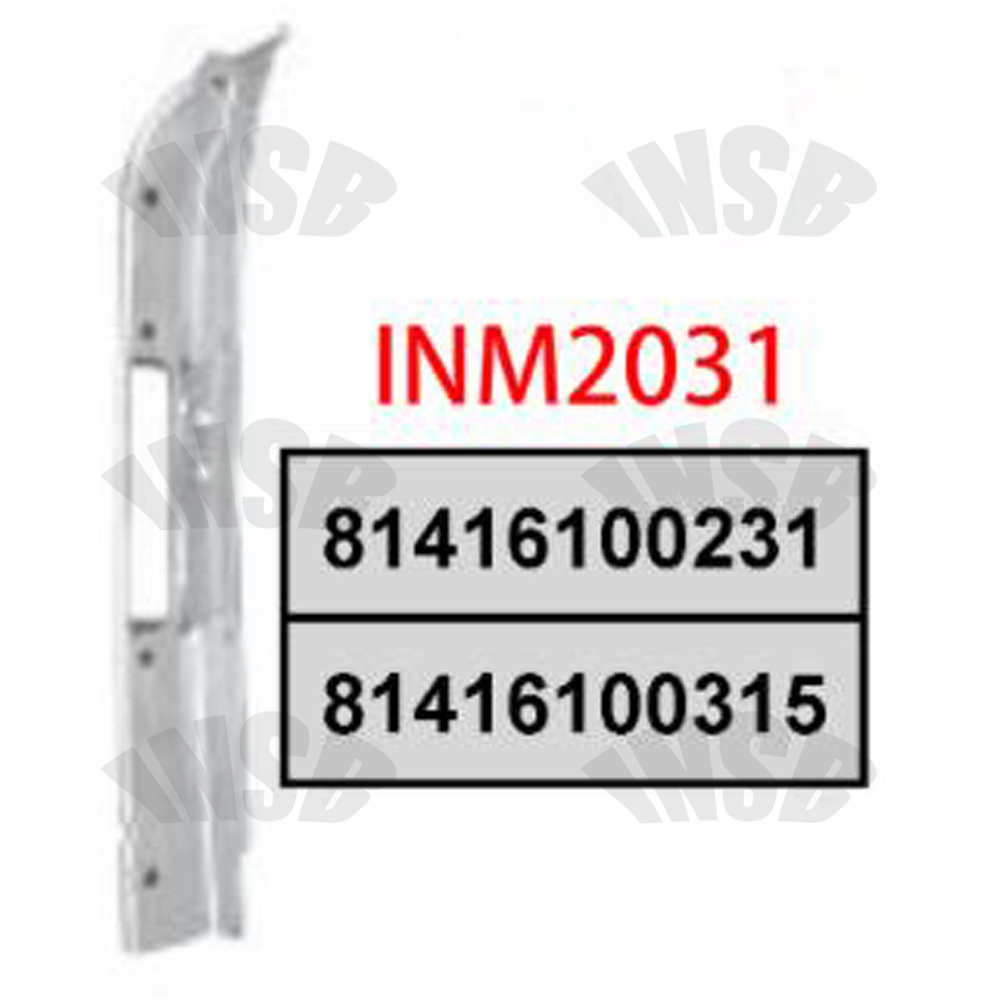 BUMPER END PANEL FOR MAN TGA TRUCK SPARE PARTS INM2031