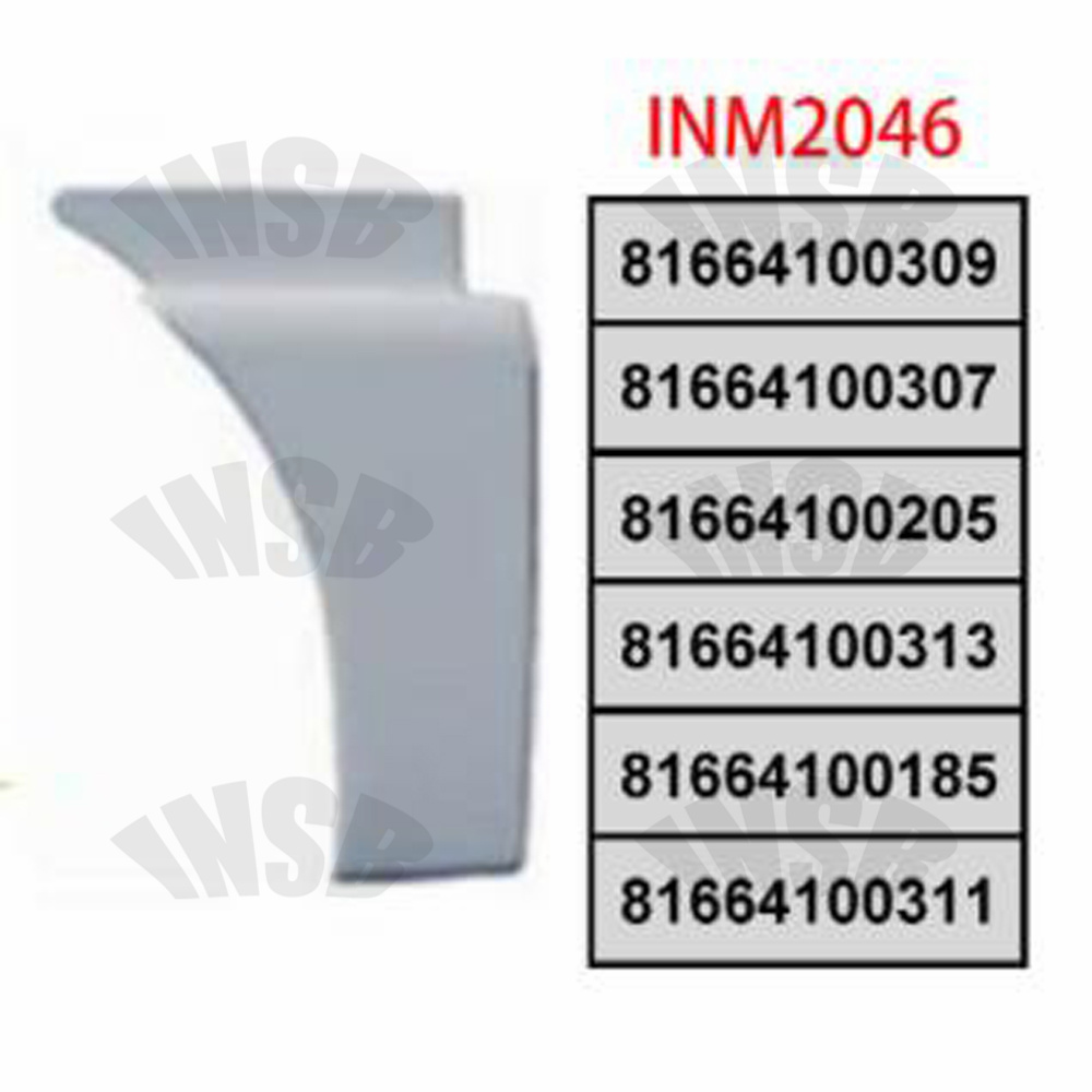 FENDER SIDE COVER FOR MAN TGA TRUCK SPARE PARTS INM2046