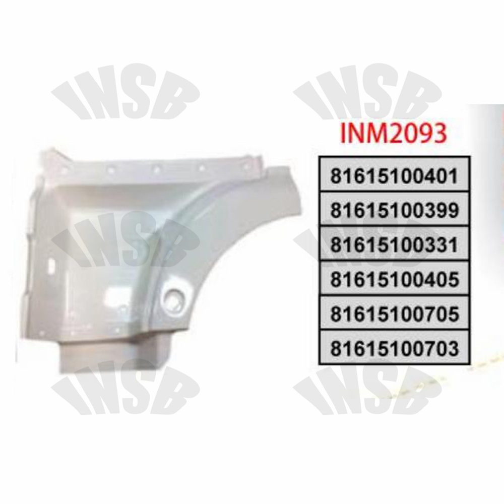 FENDER FOR MAN TGX TRUCK SPARE PARTS INM2093