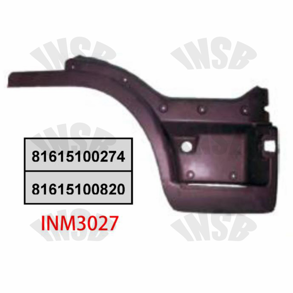 FENDER FOR MAN TGL TRUCK SPARE PARTS INM3027