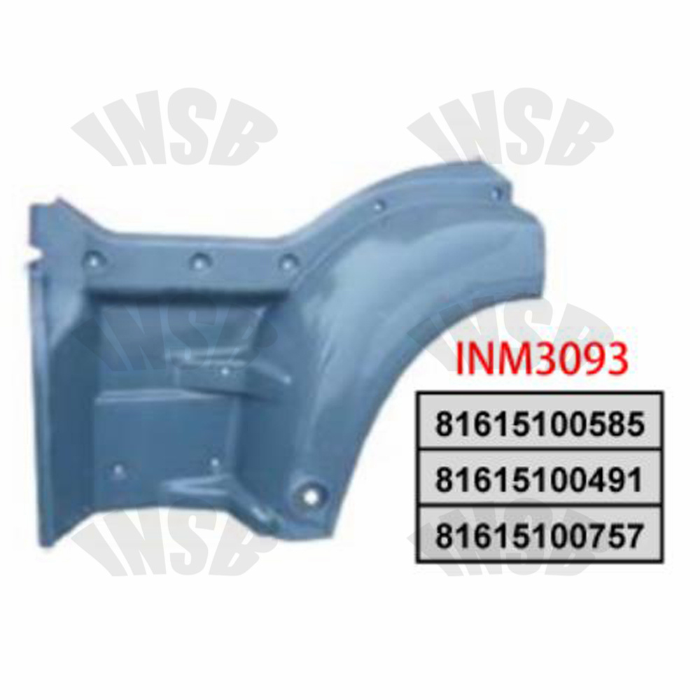 FENDER FOR MAN TGX TRUCK SPARE PARTS INM3093