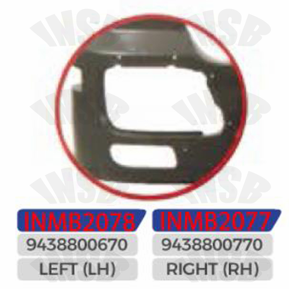 FRONT BUMPER CORNER SIDE FOR BENZ ACTROS TRUCK SPARE PARTS INMB2078