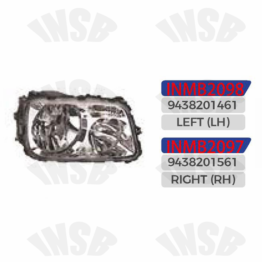 HEAD LAMP FOR BENZ ACTROS TRUCK SPARE PARTS INMB2098