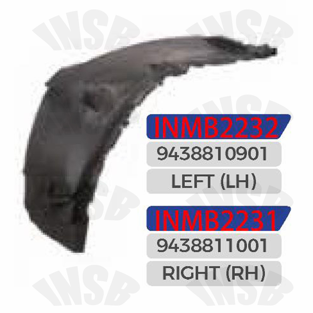 INSIDE LNING FOR BENZ ACTROS TRUCK SPARE PARTS INMB2232