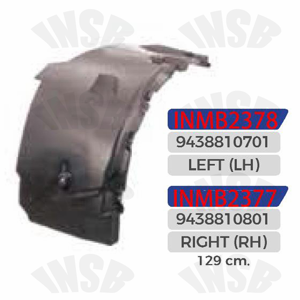 MUDGARD (129CM) FOR BENZ ACTROS TRUCK SPARE PARTS INMB2378