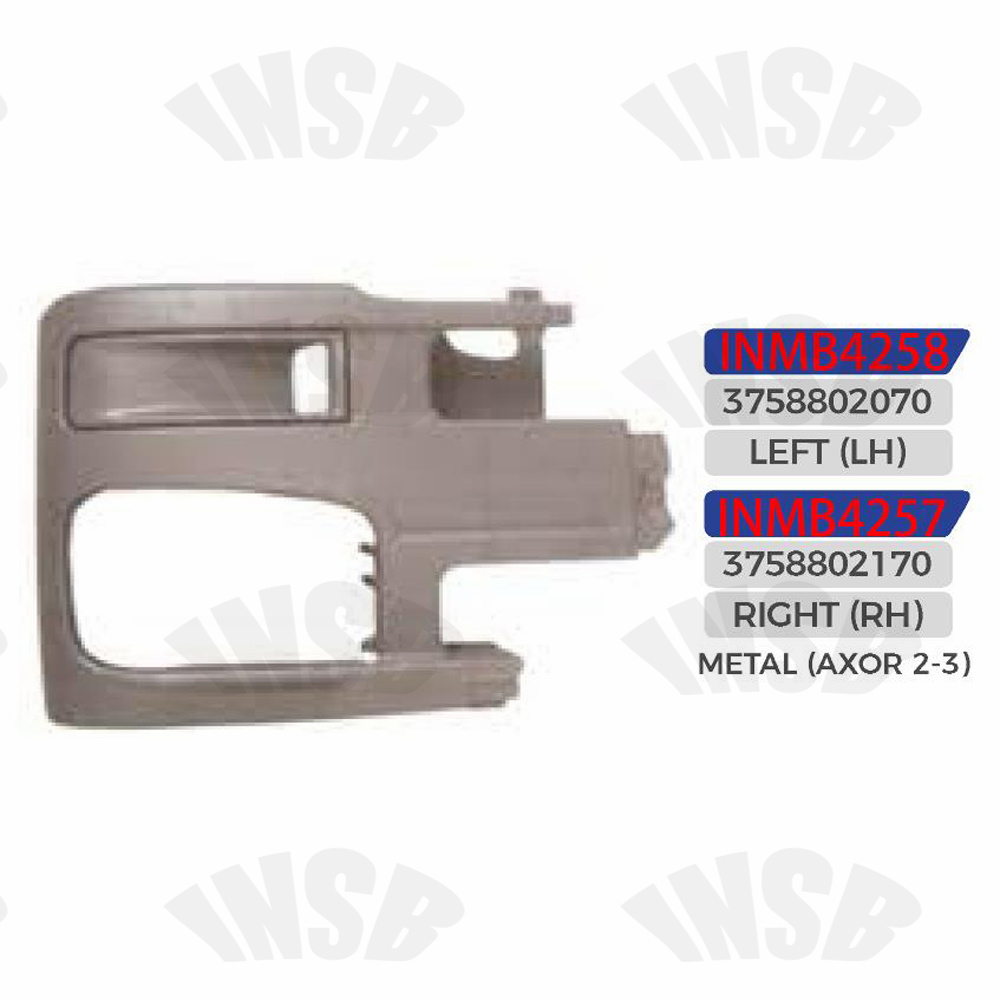 lower bumper corner for Mercedes Benz AXOR TRUCK SPARE PARTS INMB4258