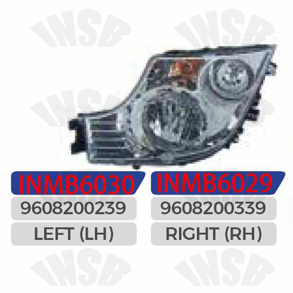 HEAD LAMP FOR BENZ ACTROS TRUCK SPARE PARTS INMB6030