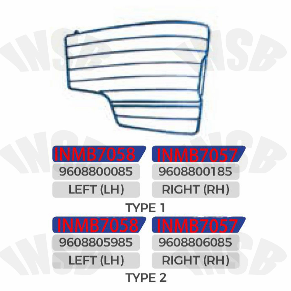 HEAD LAMP PROTECTOR for Mercedes Benz AROCS TRUCK SPARE PARTS INMB7058