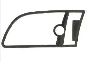82412167 DOOR HANDLE LH For VOLVO FH Vers.4 FH Vers.5 FM Vers.4 FM Vers.5 Truck Body Parts INV5305-5