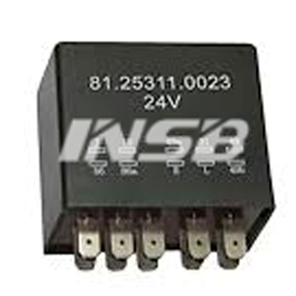 81253110023 WIPPER FLASHER RELAY for MAN TGA truck part INM2151