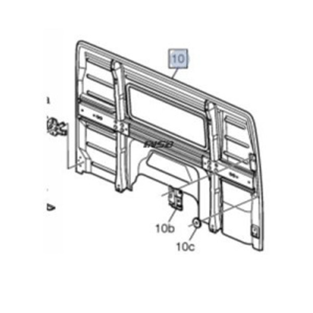20360595 20504963 CAB REAR PANEL for Volvo FH FM Version 2 Truck Spare Body Parts INV3500